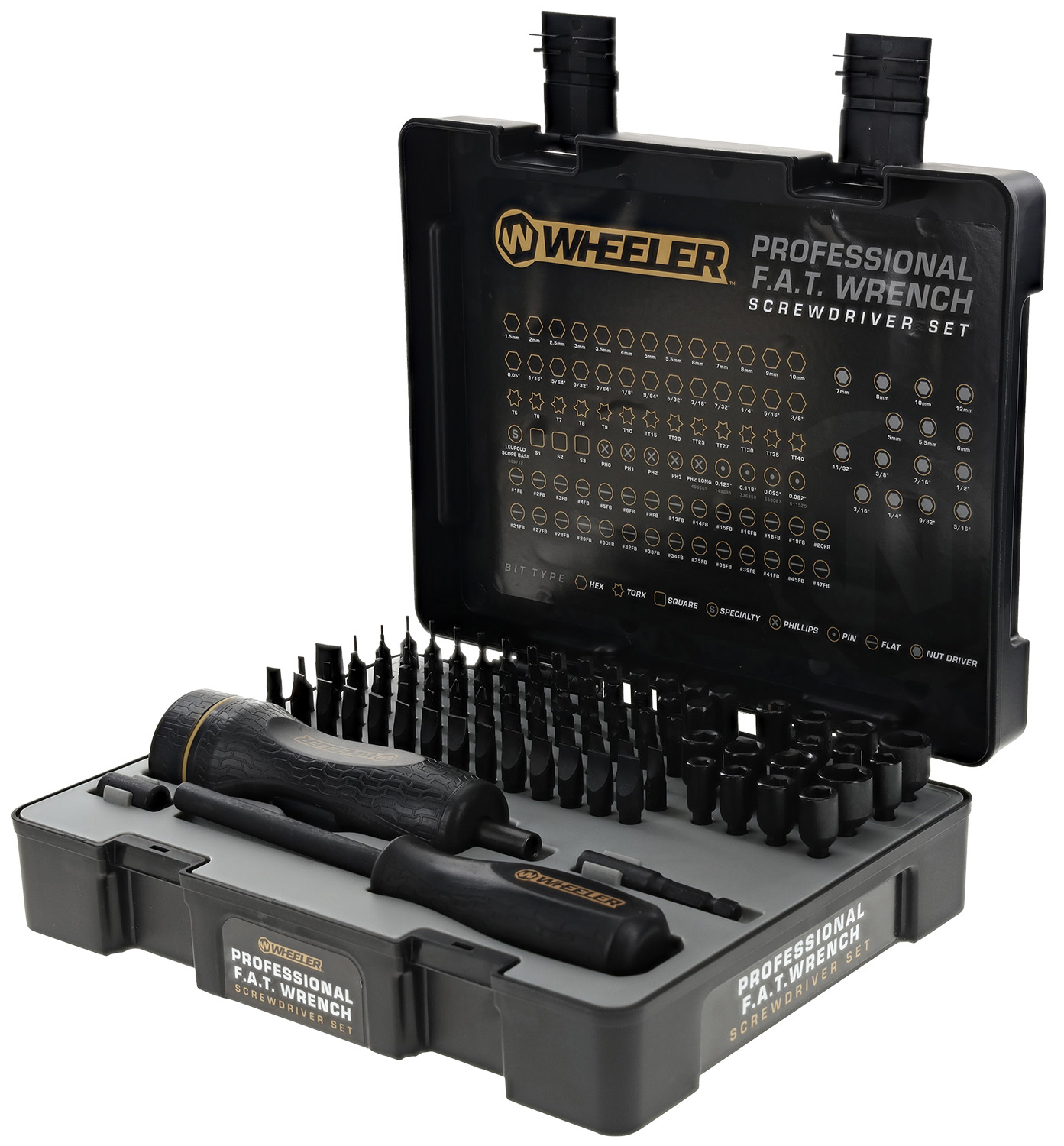 Wheeler 4001004 Pro F.A.T. Screwdriver Set 100 Pieces 3 Wheeler 4001004 Pro F.A.T. Screwdriver Set 100 Pieces