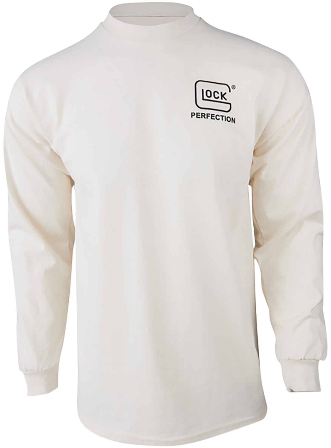 Glock AP96071 Born In Austria Tan Pre-Shrunk Cotton Long Sleeve Small 3 Glock AP96071 Born In Austria Tan Pre-Shrunk Cotton Long Sleeve Small