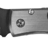 Camillus 18671 Pristine 3" Folding Drop Point Plain Black VG-10 Carbonitride Titanium Blade, Black/Silver G10/SS Handle 2 160717