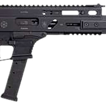 Grand Power 810091156094 Stribog SP9A3G 9mm Luger 16" Black Barrel, Black Receiver, Polymer Stock & Grip