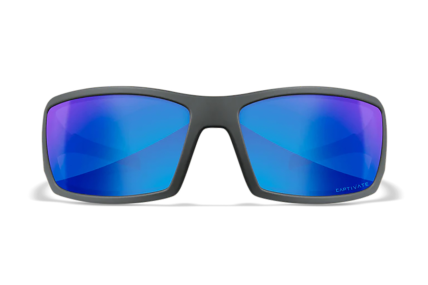 Wiley X SSTWI09 Twisted M/L Blue Mirror Lens Polycarbonate Matte Gray Frame 3 Wiley X SSTWI09 Twisted M/L Blue Mirror Lens Polycarbonate Matte Gray Frame