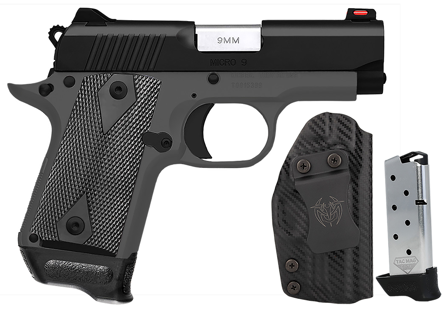 KIMBER 3300257 MICRO 9 SHADOW GHOST 9MM 3.15" RTC 3 KIMBER 3300257 MICRO 9 SHADOW GHOST 9MM 3.15" RTC