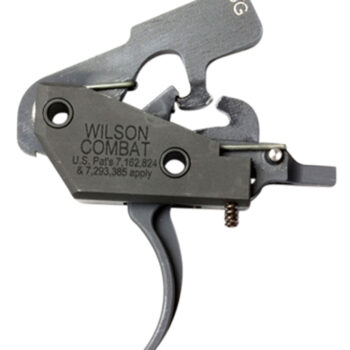 Wilson Combat TRTTU3G Tactical Trigger Unit  3-Gun Drop-in Trigger with 3.50-4 lbs Draw Weight & Black Finish for AR-Platform
