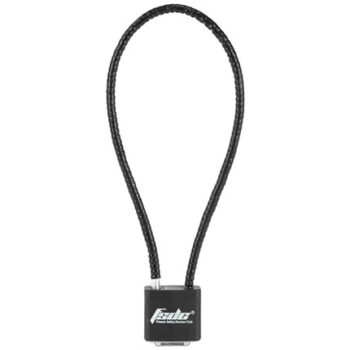 ~FSDC 15" KEYED CABLE LOCK BLK