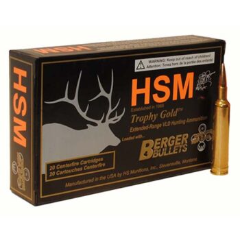 HSM TROPHY GOLD 300RUM 185GR BERGER VLD 20/20