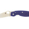 SPYDERCO MILITARY MODEL G-10 BLUE 1 SPYC36GPDBL 1