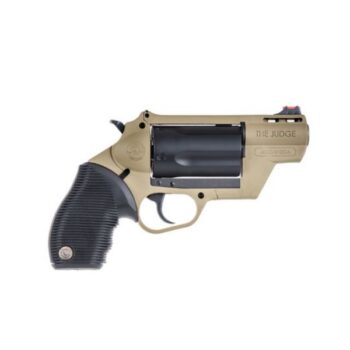TAURUS PUB DEF POLY 410/45 FDE/BLK 2"