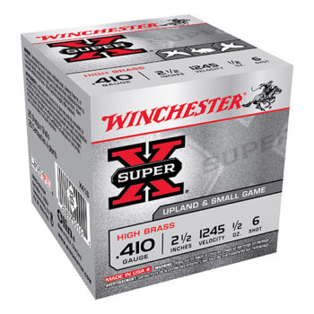 WIN SUPER-X HIGH BRASS 410GA 2.5 #6 25/10
