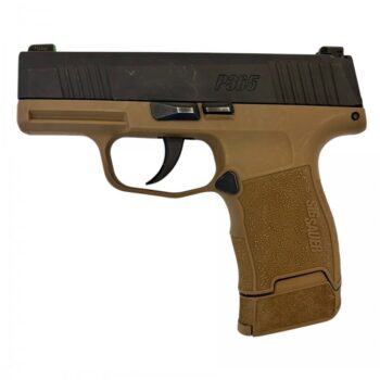 Alternative view of SIG SAUER P365 9MM NIGHT SIGHTS FDE 12RD