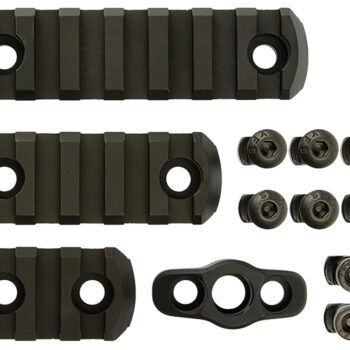 CMC Triggers 81724 M-Lok 4-Piece Accessory Kit  Black Anodized