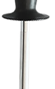 AccuSharp 034C Sharpening Steel  9" Diamond Steel Black Overmolded Rubber Handle Steel