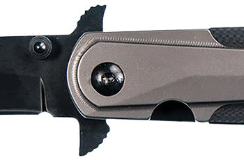 Smith & Wesson Knives 1085899 M&P Tactical Stiletto 4" Folding Spear Point Plain Stainless Steel Blade FRN Black/FDE Includes Pocket Clip