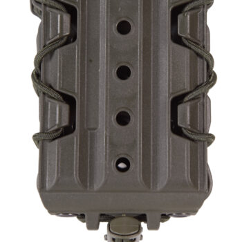 High Speed Gear 162R01OD X2R Taco V2 Mag Pouch Double, OD Green Polymer, Belt Clip/MOLLE U-Mount, Compatible w/ AR/AK Rifle Mags