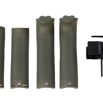 Glock 39841  Backstrap/Beavertail Set Battlefield Green Polymer