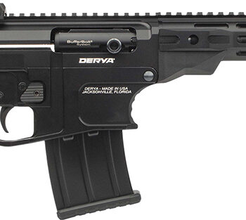 Derya Firearms DY1220US Namlu DY12 12 Gauge Semi-Auto 3" 5+1 20" Black Melotine Threaded Barrel, Black Anodized Aluminum Receiver w/Picatinny Rail, Black Adjustable Polymer Stock & Pistol Grip