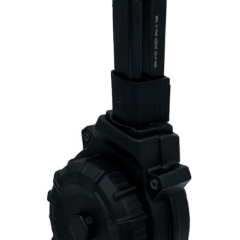 ProMag DRMA100   50rds Drum 9mm Fits Ruger Max-9 Black Polymer