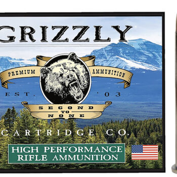 Grizzly Ammo GC45/70+P3   45-70Gov+P 350gr Bonded Flat Point 20 Per Box/10 Case