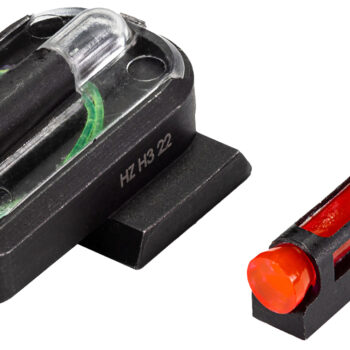 HiViz RGMFD21 FastDot  H3  Red/Fiber Optic Green Tritium Black Frame Fits Ruger Max-9