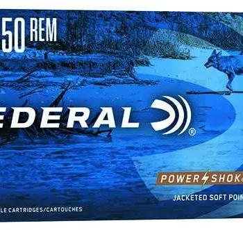 FEDERAL POWER SHOK AMO 22-250 REM 55GR HSSP 20RD (10 BOX CASE)