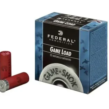 FEDERAL GAME SHOK LOAD PR AMO 20GA #7.5 2-3/4 7/8 OZ 25RD (10 BOX CASE)