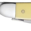 Case 00035 Stockman Medium 2.57"/1.88"/1.71" Folding Clip/Sheepsfoot/Spey Plain Tumble Polish Chrome Vanadium Steel Blade/Yellow Synthetic Handle 1 31607