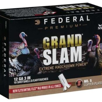 FEDERAL GRAND SLAM FLITECONTROL TURKEY AMO 12GA 3" #5 1-3/4 OZ 10RD (5 BOX CASE)