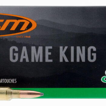 HSM 65CREEDMOOR1N Game King  6.5 Creedmoor 140 gr Sierra GameKing Spitzer Boat Tail 20 Per Box/ 25 Case
