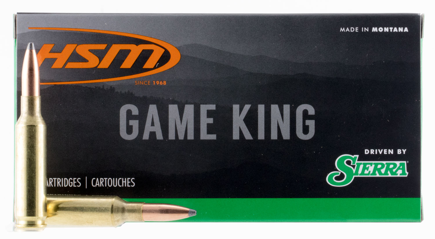 HSM 65CREEDMOOR1N Game King 6.5 Creedmoor 140 gr Sierra GameKing Spitzer Boat Tail 20 Per Box/ 25 Case 3 HSM 65CREEDMOOR1N Game King 6.5 Creedmoor 140 gr Sierra GameKing Spitzer Boat Tail 20 Per Box/ 25 Case