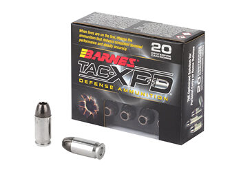 BARNES TAC-XPD 380ACP 80GR HP 20/200