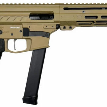 DISSENT MKGS 6.5 COYOTE TAN PISTOL 9MM