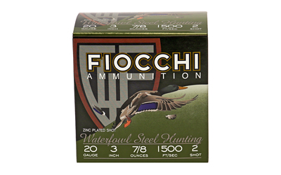 FIOCCHI 20GA #2 FLYWAY STEEL 25/250 3 FIOCCHI 20GA #2 FLYWAY STEEL 25/250