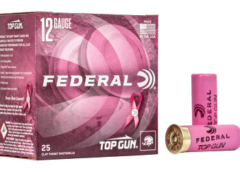FED TOP GUN 12GA 2.75" #8 PNK 25/250