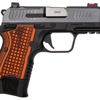 KIM CDS9 9MM TWO-TONE ORANGE GRIPS OR TFS