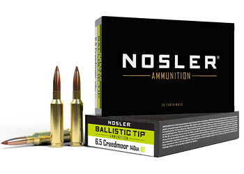 NOSLER 6.5 CREEDMOOR 140GR BT 20/180