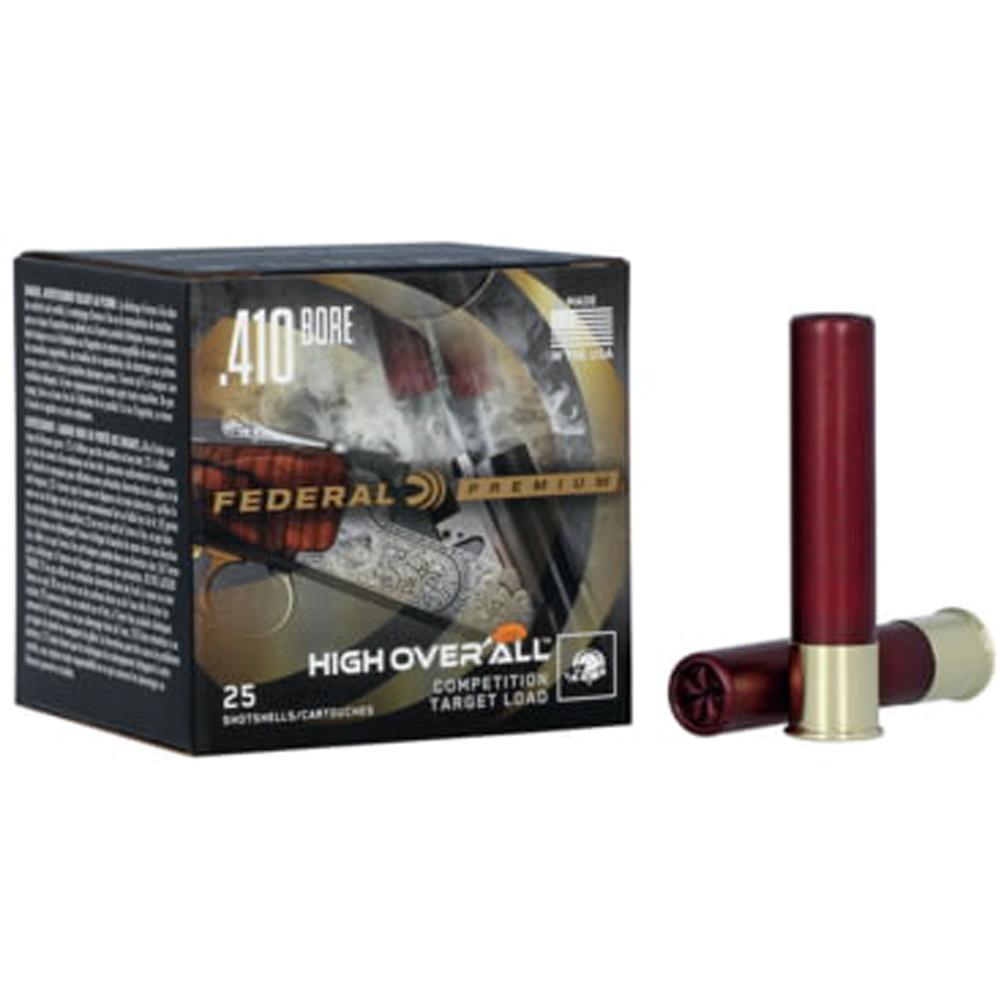 FEDERAL PREMIUM HOA 410 2 1/2 IN 1/2OZ 1200 FPS MAX 8 AMMO 25RD 3 FEDERAL PREMIUM HOA 410 2 1/2 IN 1/2OZ 1200 FPS MAX 8 AMMO 25RD