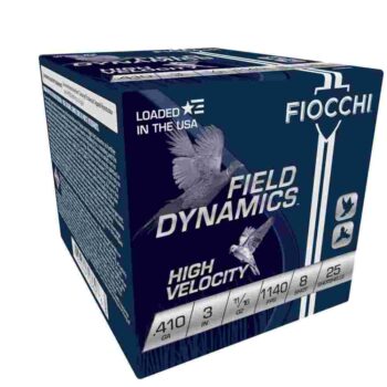 Fiocchi High Velocity - .410ga 3" #8-Shot 11/16oz. 25/Box