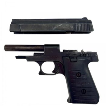 Alternative view of BRYCO ARMS MODEL 48 .380ACP FRAME, BARREL, MAGAZINE.