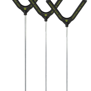 SME SMECTH Clay Target Holder Black Standing Polymer 3 Per Pkg