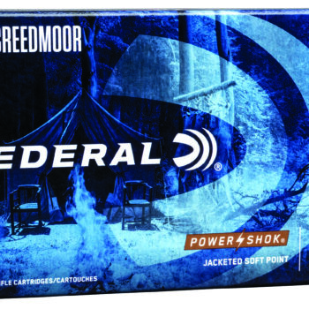 Federal 65CRDB Power-Shok  6.5Creedmoor 140gr Jacketed Soft Point 20 Per Box/10 Case