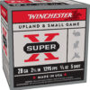 Winchester Ammo X285 Super X Heavy Game Load High Brass 28Gauge 2.75" 3/4oz 5Shot 25 Per Box/10 Case 2 116416
