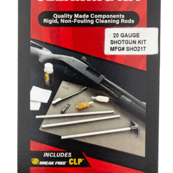 KleenBore SHO217 Classic Cleaning Kit 20 Gauge Shotgun