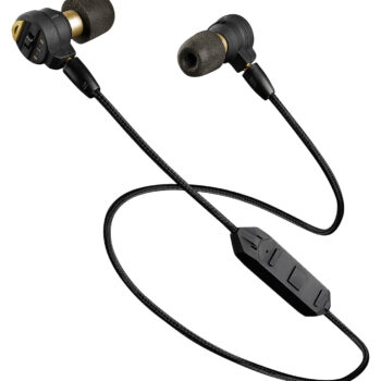 Pro Ears PEEBBLKE Stealth Elite  28 dB Behind The Head Black Adult 1 Pair Includes Attachable Bluetooth Lanyard