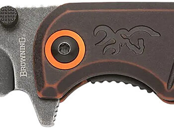 BRN 3220581B  KNIFE, BM SLIM WASH ORG/BLK BX