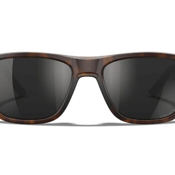 Wiley X AC6OVN15 Ovation  Black Mirror Lens Polycarbonate Matte Tortoise Frame