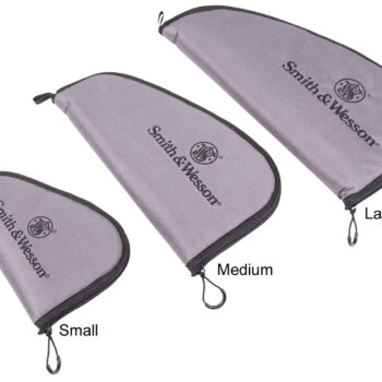 M&P Accessories 110018 Defender Handgun Case Small Black/Gray Holds Handgun Nylon