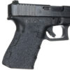 Talon Grips 104G Adhesive Grip Compatible w/Glock Gen1-3 19/23/25/32/38, Black Textured Granulate 2 27226