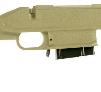 Archangel AA1500DT Precision Stock  Desert Tan Synthetic Fixed with Adjustable Cheek Riser for Weatherby Vanguard; Howa 1500