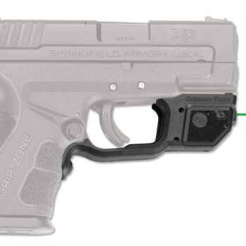 Crimson Trace 0163301 Laserguard  Springfield XD Mod2, Green Laser Black Polymer