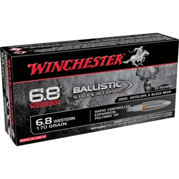 WINCHESTER BALLISTIC SILVERTIP AMO 6.8WST 170GR BST 20RD (10 BOX CASE)