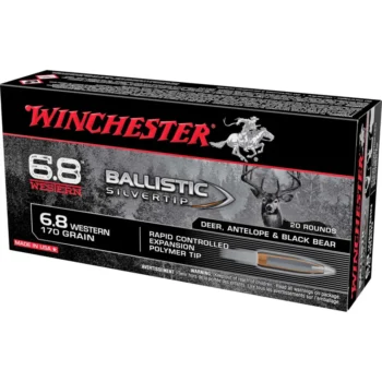 Alternative view of WINCHESTER BALLISTIC SILVERTIP AMO 6.8WST 170GR BST 20RD (10 BOX CASE)